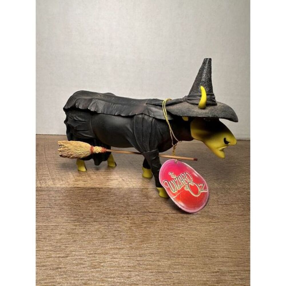 2002 Westland Giftware Cow Parade‎ Wizard Of Oz Udderly Witched Cow 7245 - Picture 2 of 4
